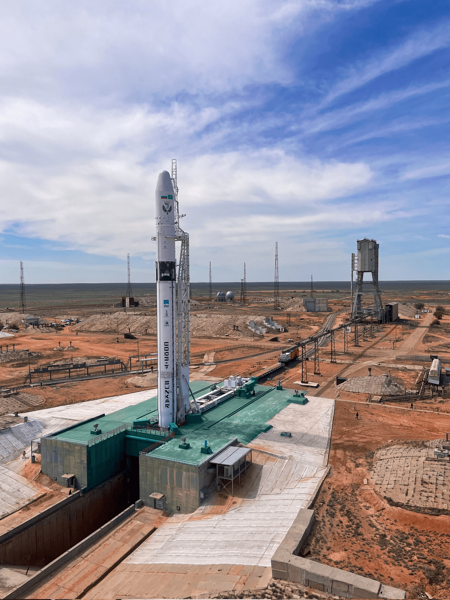 Soyuz-5 at Baikonur Cosmodrome Site 45
